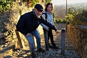 Parco dei Colli, anello dal Monastero di Astino a San Vigilio il 2 gennaio 2018 - FOTOGALLERY